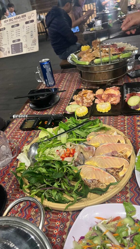 Đồ nướng ấm áp trong không khí se lạnh